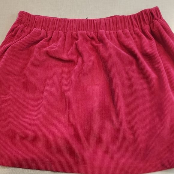 Vibrant Pink Mini Skirt - Picture 3 of 3